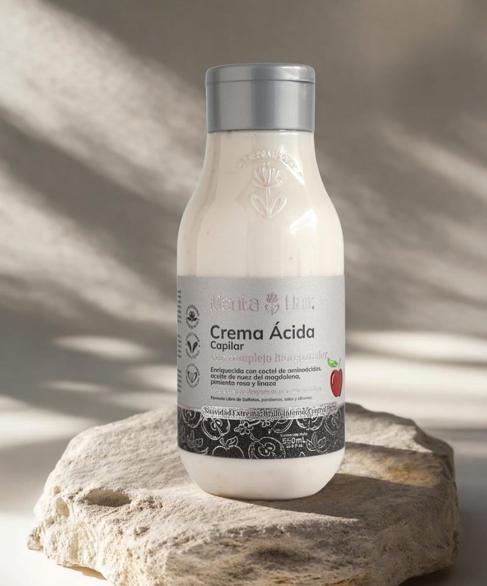 MENTA HAIR CREMA ACIDA CAPILAR X 550ML Menta Hair
