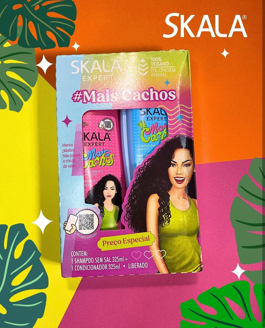 Kit Skala Shampoo Y Acondicionador Mais Lisos