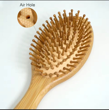 CEPILLO DE BAMBU NATURAL HAIR