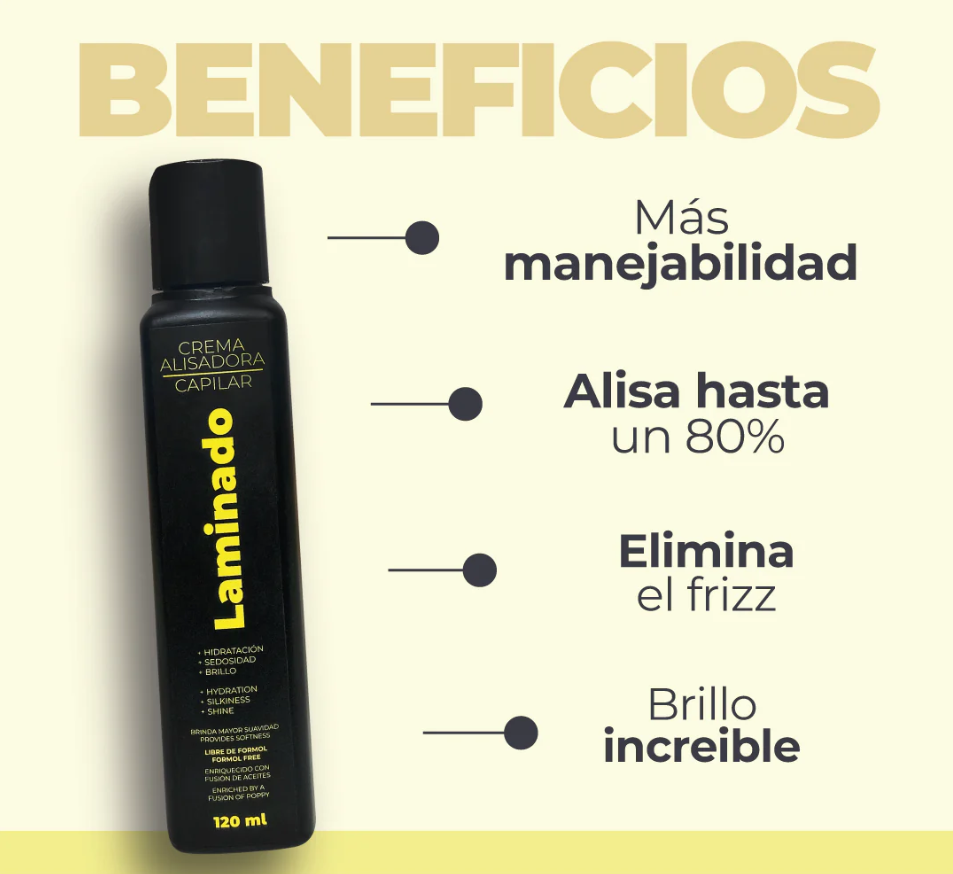 Crema alisadora capilar 250ml