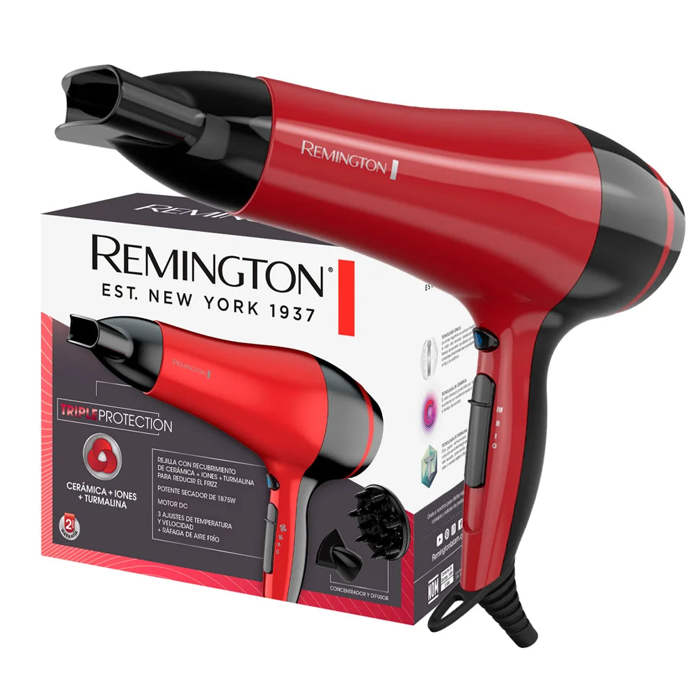 Secador Triple Proteccion Remington