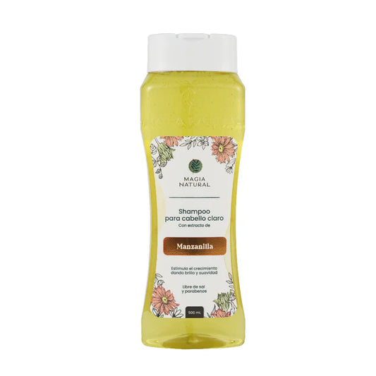 Shampoo con extracto de manzanilla Magia Natural