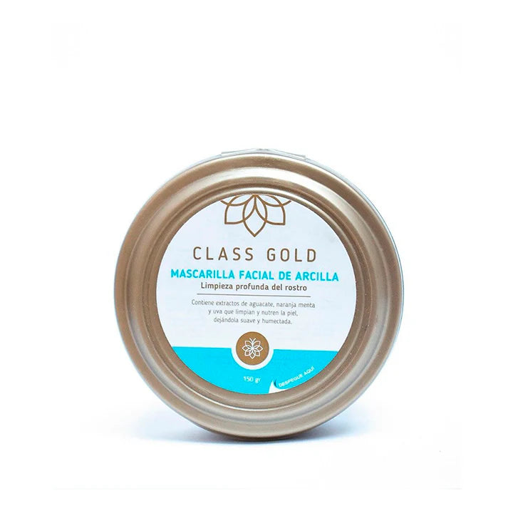 Mascarilla Facial de Arcilla Class Gold