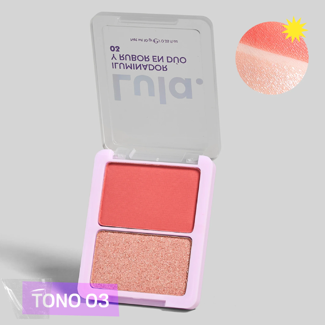 Rubor e iluminador en duo Lula