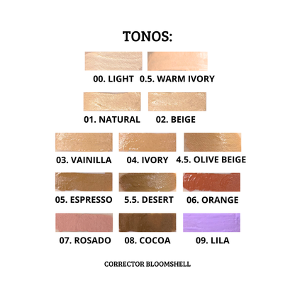 Correctores Bloomshell