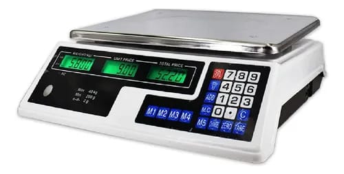 Báscula Digital para Frutas y Verduras