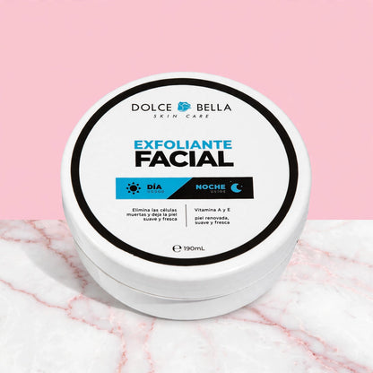 Exfoliante facial dia y de noche Dolce Bella