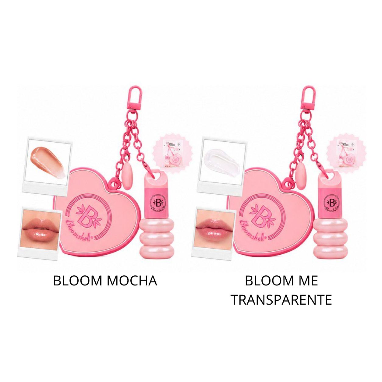 Llavero Brillo Hidratante Bloom Espejo Bloomshell