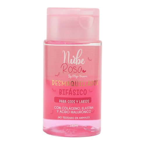 DESMAQUILLANTE BIFASICO NUBE ROSA 🩷