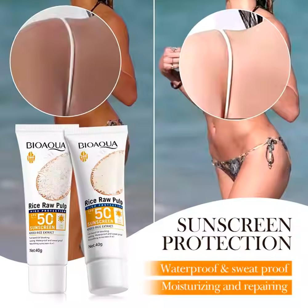 Protector solar de Arroz BIOAQUA