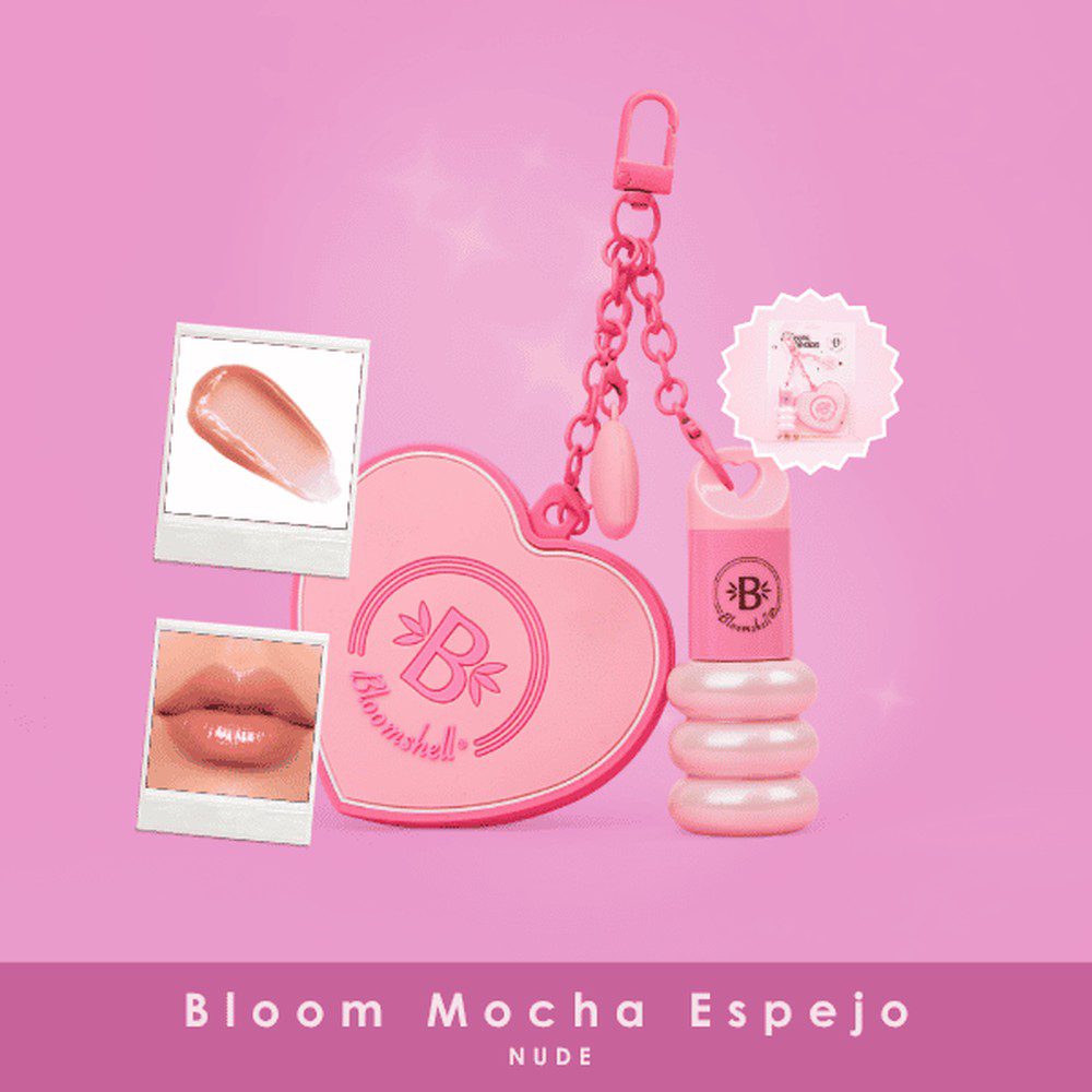 Llavero Brillo Hidratante Bloom Espejo Bloomshell