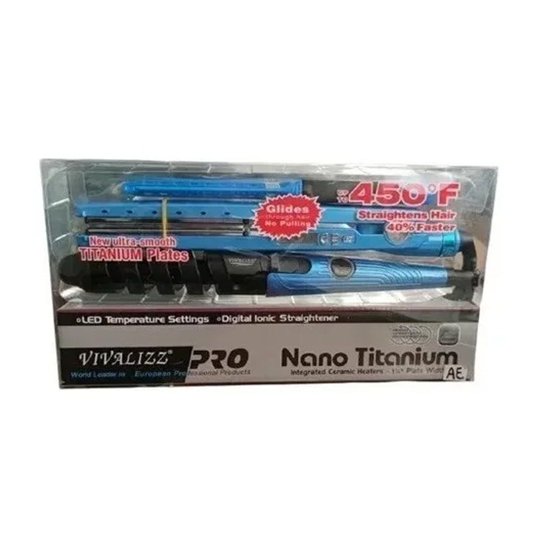 Combo de Plancha y Rizadora Titanium