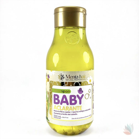 Champu Natural Baby Aclarante 550 ml  Menta Hair