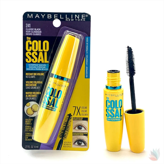 Pestañina Negro Colossal a prueba de Agua Maybelline-vogue