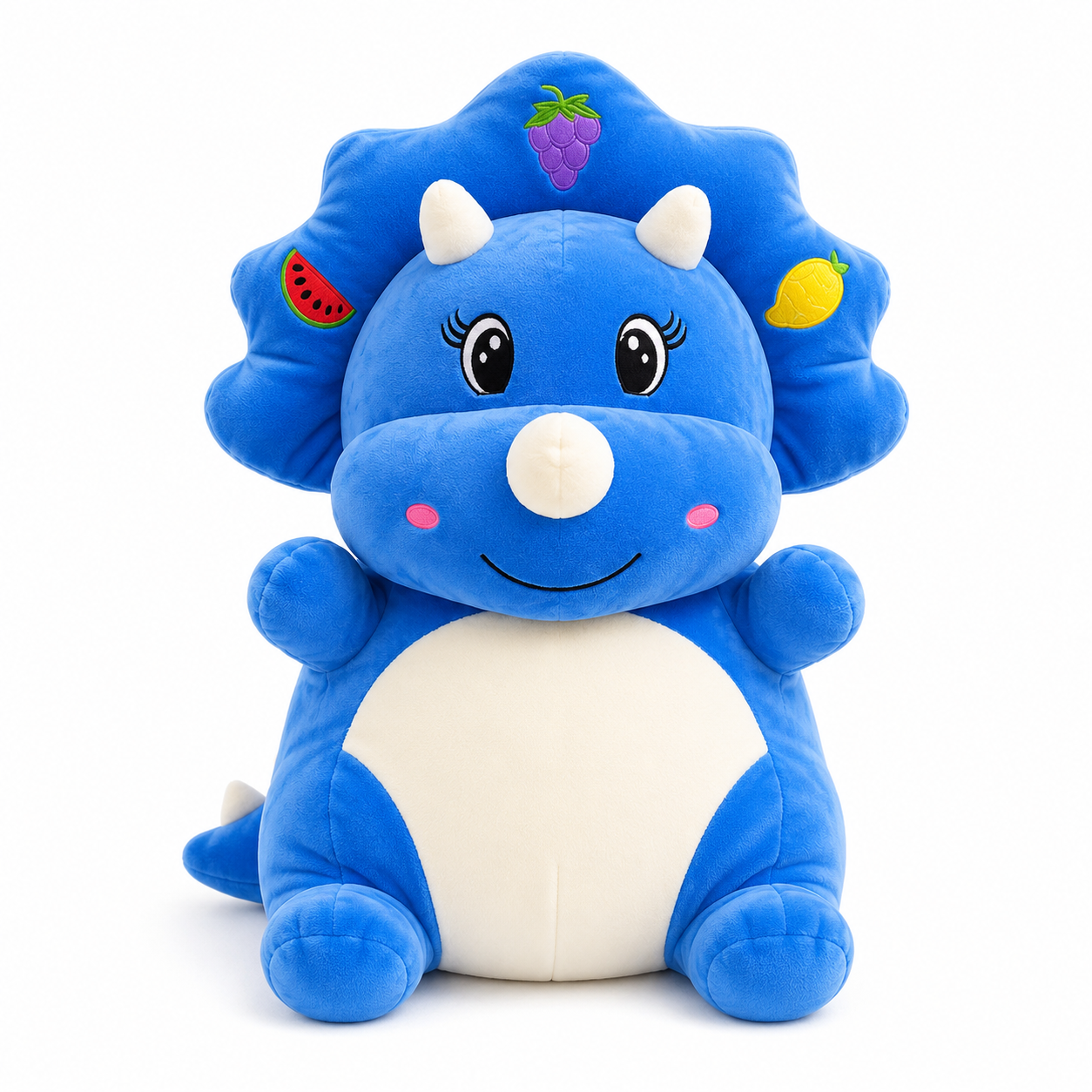 PELUCHE CON COBIJA TRICERATOPS-DINOSAURIO🦖