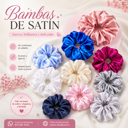 CHULOS - BAMBAS EN  SATIN