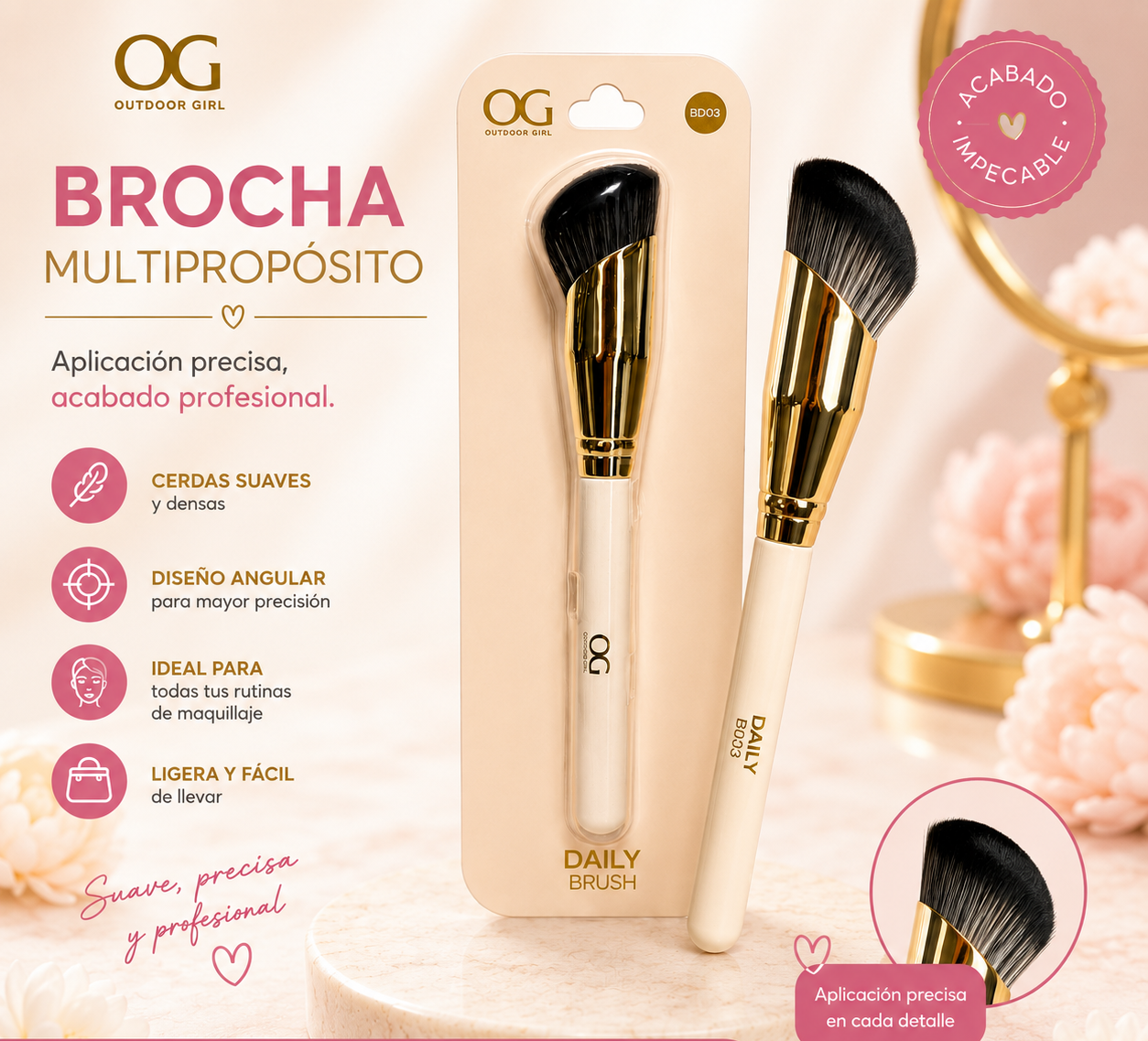 Brocha Profesional Multipropósito BD03 OG