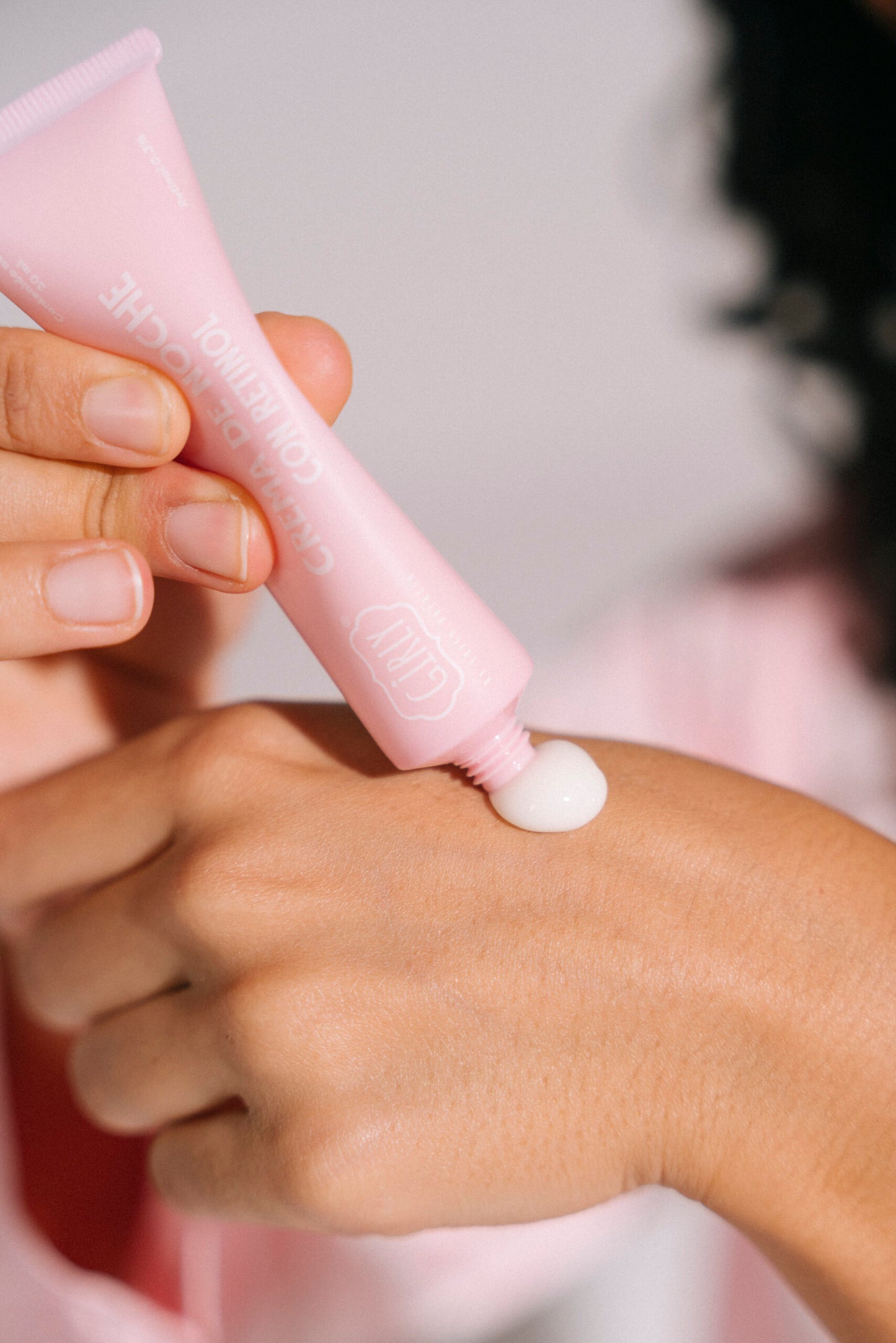 Crema De Noche con retinol girly