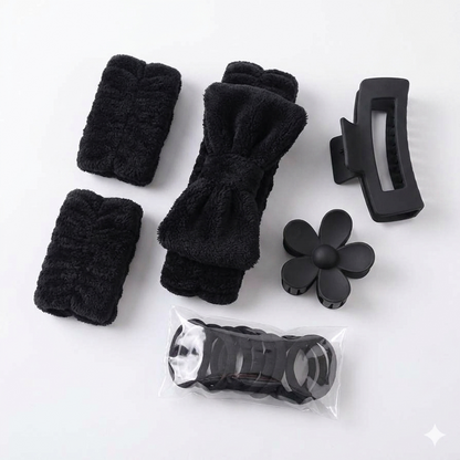 SET DIADEMA Y PINZAS LF26-010