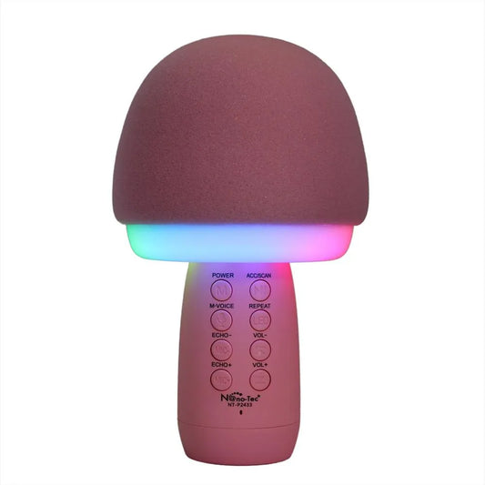 Parlante  Karaoke Portatil Con Luz Y Radio Nanotec