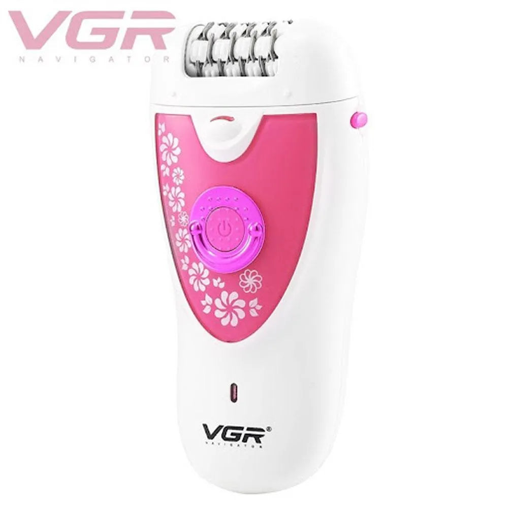 Depilador Afeitador Recargable Mujer Vgr V-722 2en1