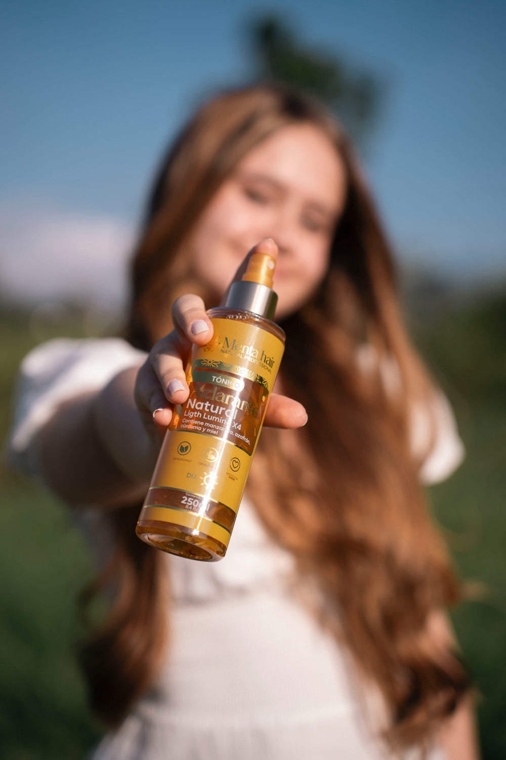 Tónico Aclarante Natural Light Lumina X250ml Menta Hair