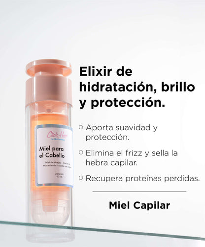 Mini Miel para el cabello click hair 20 ML