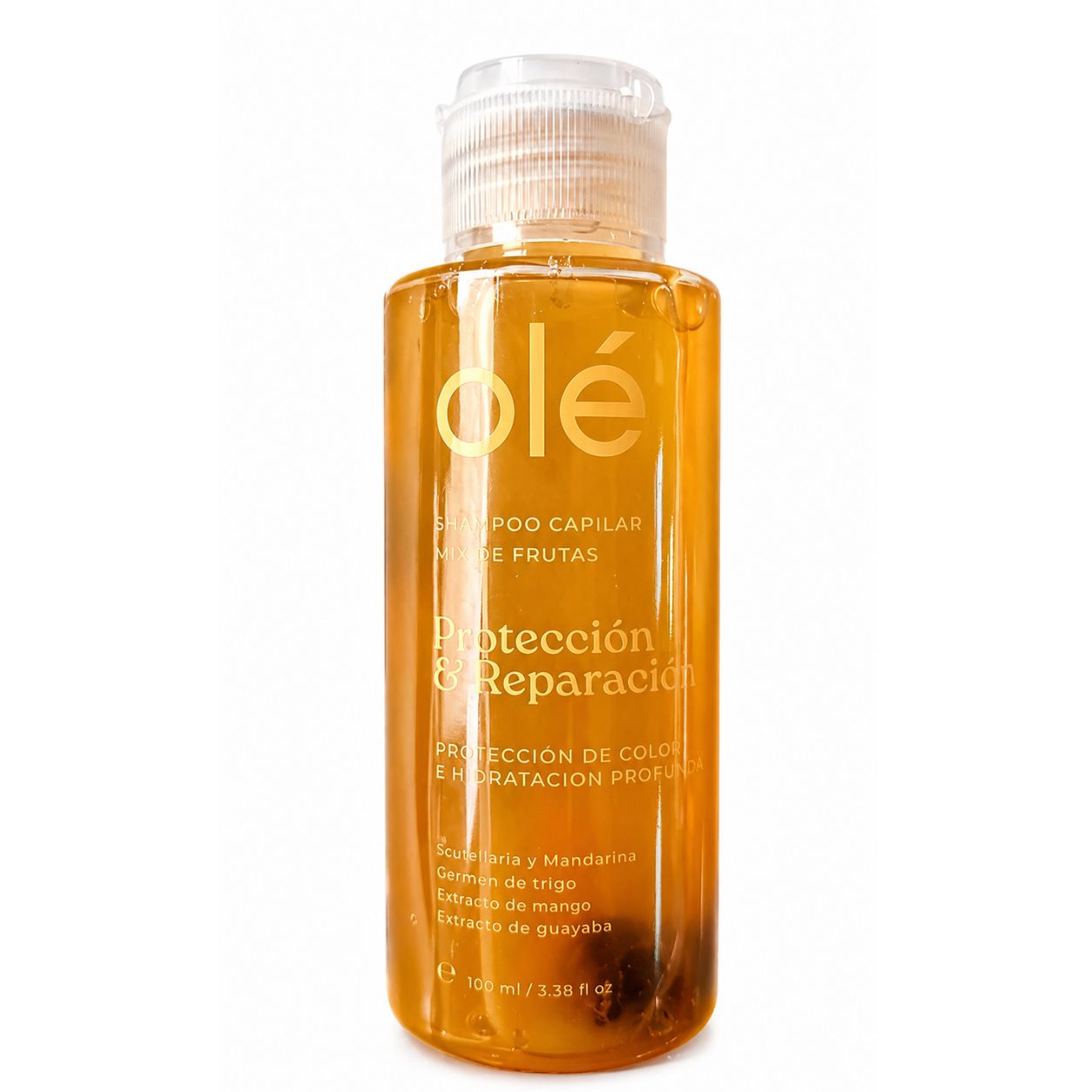 Mini Shampoo capilar mix de frutas protección y reparación olé