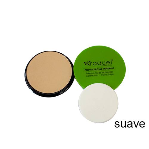 Polvo Compacto  traslúcido Minerals Con Caléndula Raquel