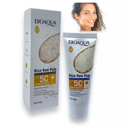 Protector solar de Arroz BIOAQUA