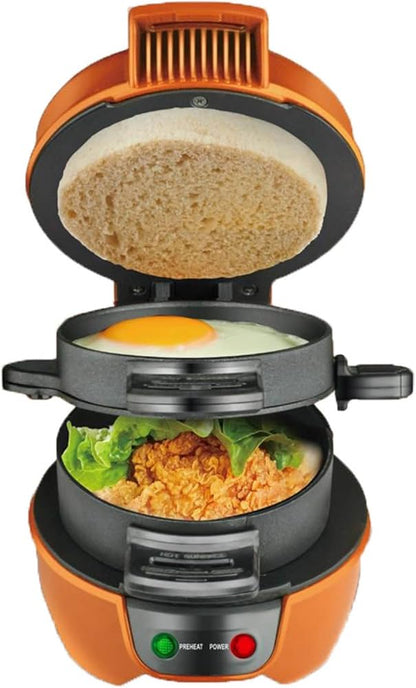 Maquina eléctrica para hamburguesas