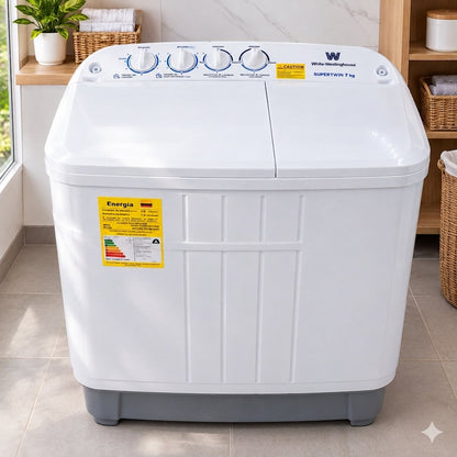 Lavadora 7kilos white westinghouse