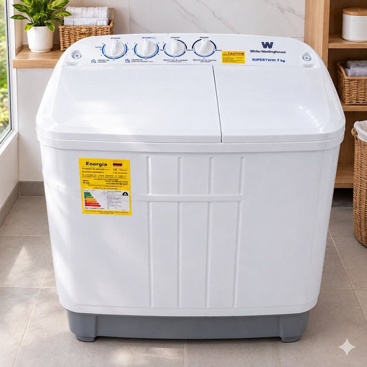 Lavadora 7kilos white westinghouse