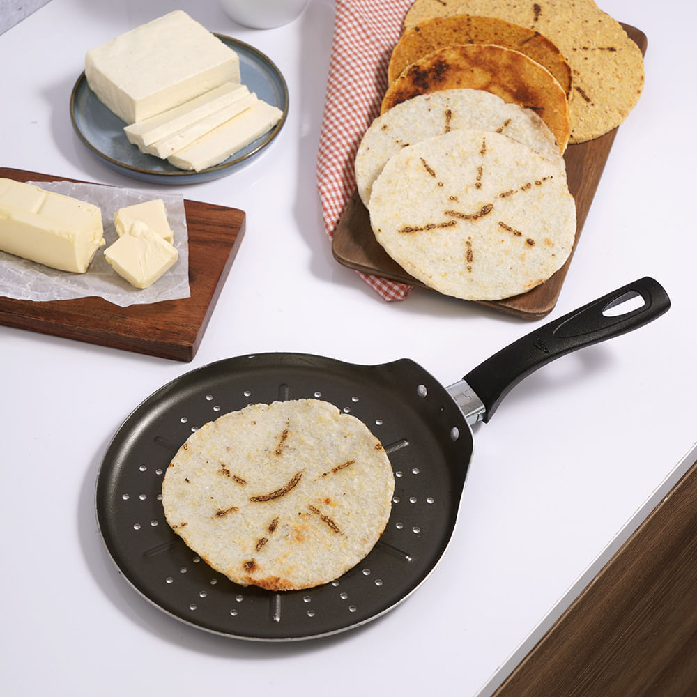 Parrillaantiadherente para arepas universal 20cm