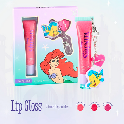 Brillo labial la sirenita