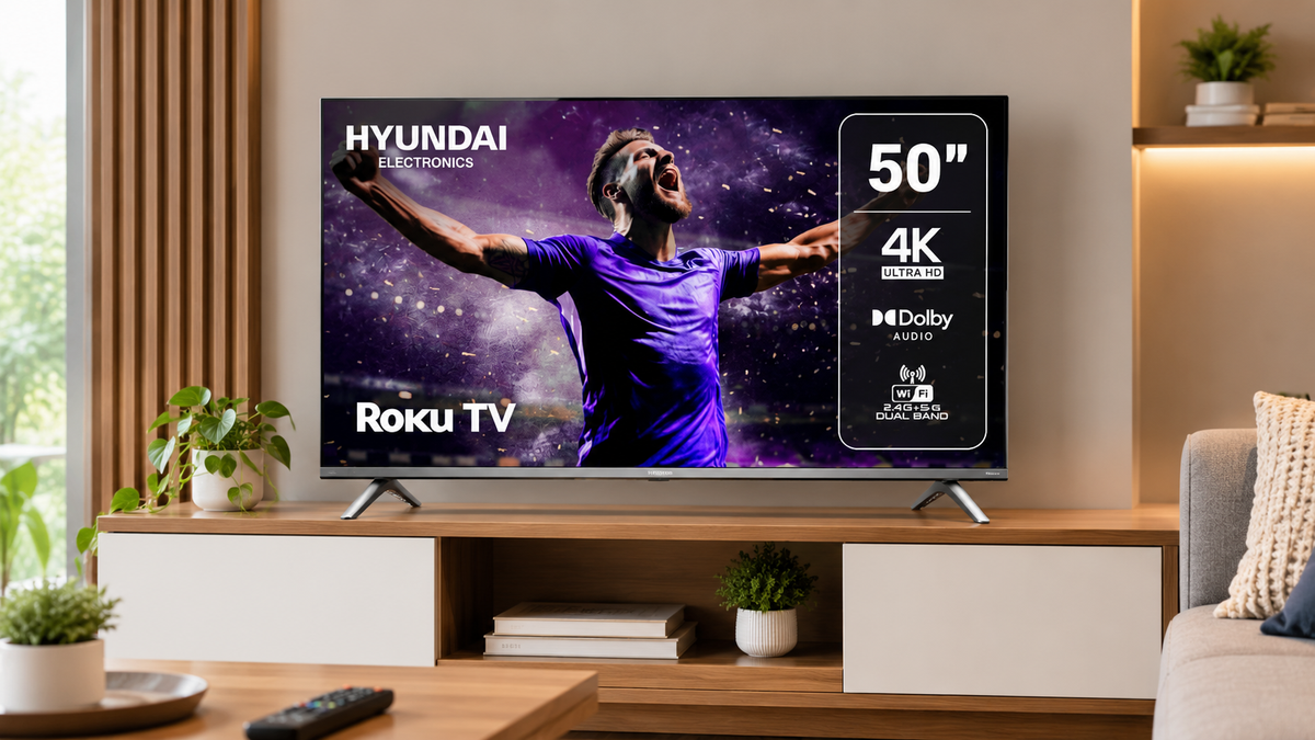 Televisor HYUNDAI 50"roku HYLED 5023R4Km
