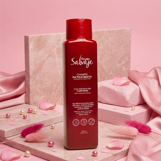 Champú Camelia Silvestre 500ml Fruto Salvaje pelo mixto