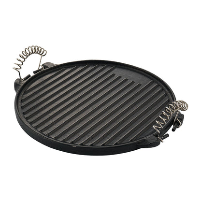 Plancha redonda hierro fundido universal 31,5 cm