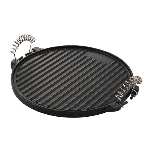 Plancha redonda hierro fundido universal 31,5 cm