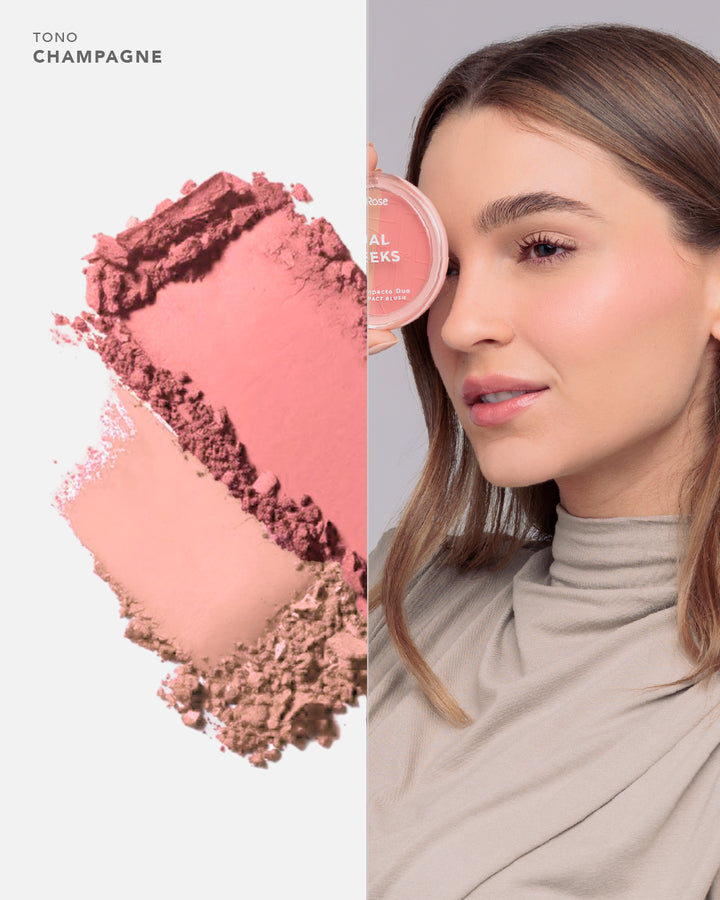 Rubor compacto duo Ruby Rose