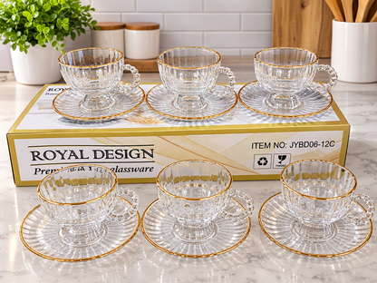 Set de té Royal Design 12 piezas
