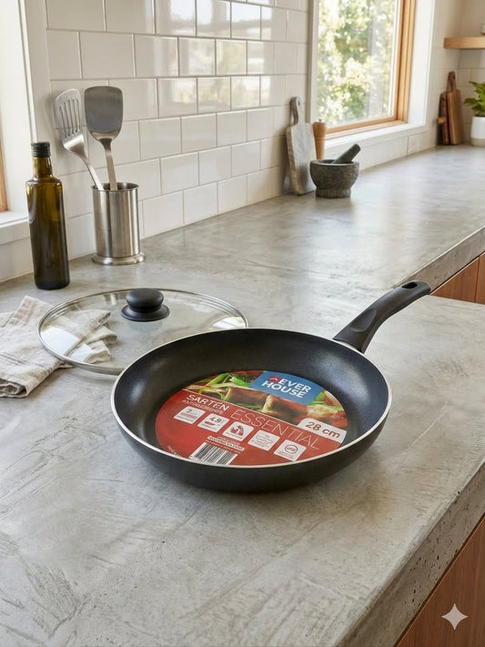 Sartén con tapa Essential Ever house 28 cm