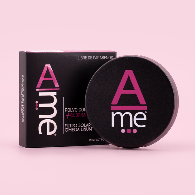 Polvo Compacto M×Cubrimiento Ame