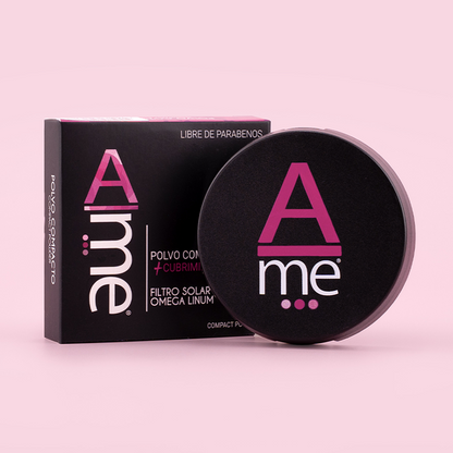 Polvo Compacto M×Cubrimiento Ame