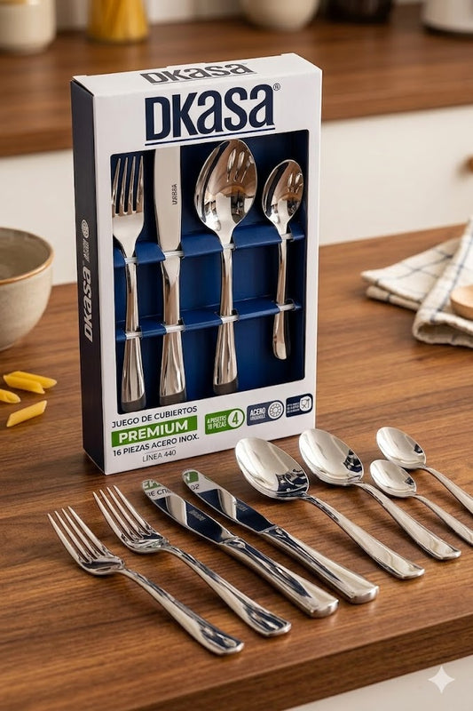 Juego de cubiertos premium Dkasa