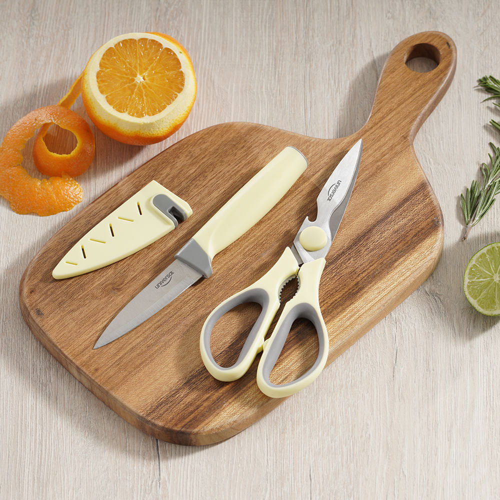 Set cuchillo y tijera universal