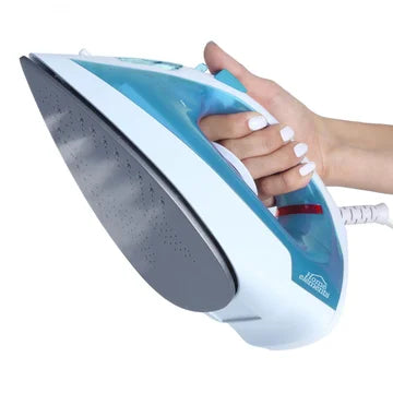 Plancha 2 en 1 Home Elements a Vapor y Seco