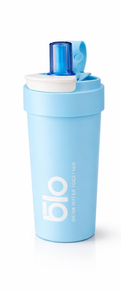 Vaso isotermico con pitillo 500ml