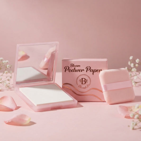 Bloom podwer paper natural /papel absorbente