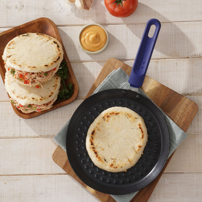 Parrilla para arepas antiadherente Universal 22 cm